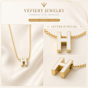 Collier tendance pour femme, bijoux en acier inoxydable - Product Image 3