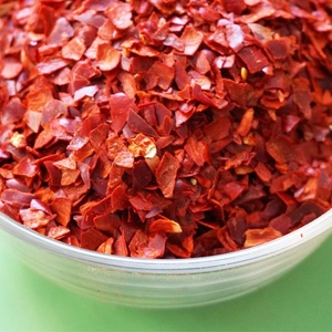 Rojo caliente comida grado ahumado chile rojo seco pimentón copos triturados - Product Image 2