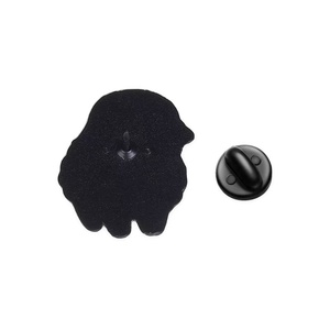 En gros, Broches et épingles en métal émaillé, créatives et uniques, motifs mouton roux de dessin animé et <span class=keywords><strong>agneau</strong></span> mignon, badges en métal pour vêtements - Product Image 5