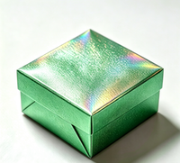 Poudre de Pigment Métallique Holographique Vert Émeraude GUANZUN 5-100 Microns, Échantillon Gratuit 1g, Encre pour Impression par Tampon et Arts Graphiques