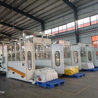 Ligne de production automatique de feutre filtrant non-tissé aiguilleté avec machine à poinçonner, ouvre-balle et superposeur transversal – MACHINE À NON-TOISSER