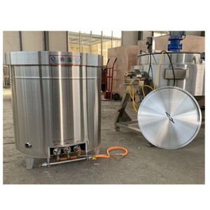 Large Commercial Stainless Steel 304/201 Boiler for Broth Cooking Equipment for Cooking Oil Factory 2-Year - Product Image 1