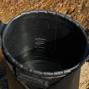 Shimano Water <b>Bucket</b> BK-151Z Portable <b>Folding</b> With Rope For Sea Beach Shore Fishing Saltwater Fish Resin Material - Product Image 2