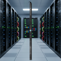 Unité de distribution d'alimentation en rack APC PDU AP8881 NetShelter, 0U, 3 phases, 11 kW, 230 V, 16 A ou 11 kW, 230 V, 16 A, PDU intelligent pour serveur