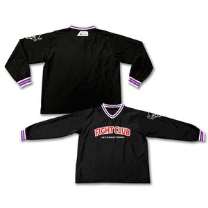 <span class=keywords><strong>Chaqueta</strong></span> personalizada a prueba de viento bordada con cuello en V <span class=keywords><strong>sin</strong></span> <span class=keywords><strong>cremallera</strong></span> pulóver manga larga sudadera - Product Image 2