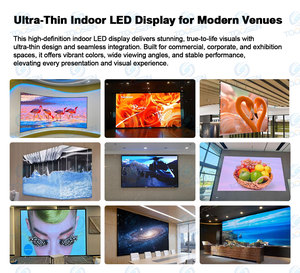 Écran LED intérieur HD à économie d'énergie, direct usine, service frontal, refroidissement efficace, panneau d'affichage intérieur, mur vidéo LED P1.2 - Product Image 3