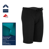 Maillot de bain pour garçons 408R Carvico italien, résistant au chlore, élasthanne, séchage rapide, protection UV, fabrication OEM