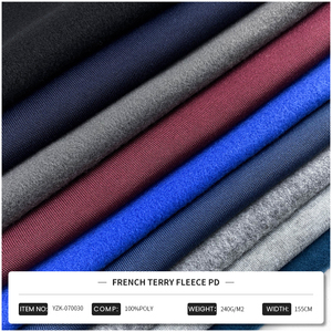 Bán Buôn Giá Rẻ Pháp Terry Chải Lông Cừu Dệt <span class=keywords><strong>Polyester</strong></span> Mà Không Có Spandex Vải Telas Cho Người Đàn Ông Hoodies - Product Image 3