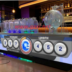 Machine à boules de loterie multi-cylindres 1D2D3D4D5D6D7D8D9D avec écran TV |   Machine à tirer les numéros de loterie et équipement de jeu Keno - Product Image 5