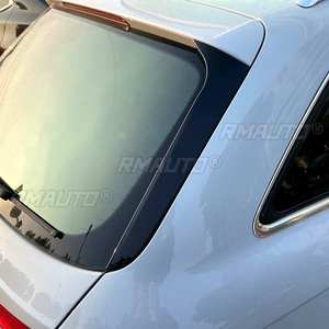 Alerón lateral negro brillante para ventana trasera, para Audi A4 B8 Allroad Avant 2009 2010 2011 2012- 2016, accesorios de estilo para coche - Product Image 5
