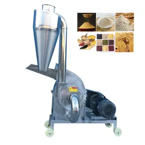 Precio barato Hammermill Grano de maíz Pellet de madera Pequeño ciclón Hammer Mill