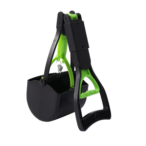 Recogedor de excrementos portátil con bolsa de basura de plástico reutilizable Nuevo diseño para la limpieza al aire libre de perros y gatos - Product Image 4