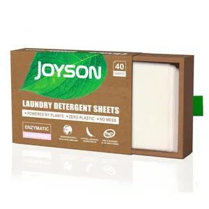 Eco Friendly Laundry Detergent Sheets Biodegradable Laundry Detergent Sheet/Strips