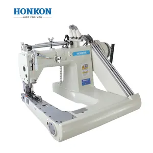 HK 928 Three needle feed-off-the-arm chain stitch sewing machine