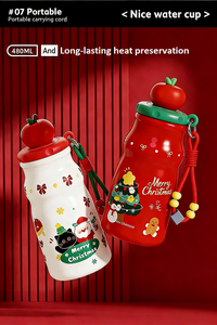 480ml Stainless Steel <b>Water</b> <b>Bottle</b> Tumbler <b>hot</b> and cold - Product Image 2