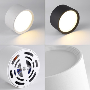 Đèn trần Đá Dạ Quang Đèn trần Led đèn tròn hành lang hiên nhà hộ gia đình phòng khách gắn cửa Downlight - Product Image 6