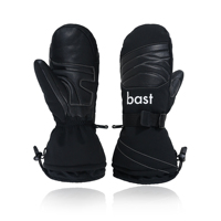 Mitaines de ski d'hiver imperméables 2 en 1 pour hommes et femmes avec doublures de gants en polaire Gants de ski isolés à écran tactile Mitaines de snowboard