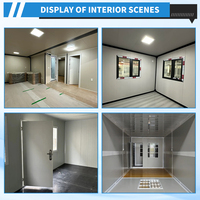 Casa Contenedor Desmontable, Casas Pequeñas de China, Casa Modular Prefabricada, Oficina Pequeña en Contenedor, Casa Portátil de Lujo