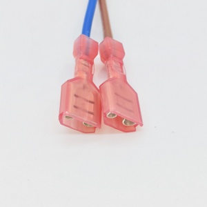 Dây cáp lắp ráp tùy chỉnh OEM với đầu nối nhanh Faston 6.35mm và đầu nối chân cho thiết bị gia dụng và thiết bị công nghiệp - Product Image 2