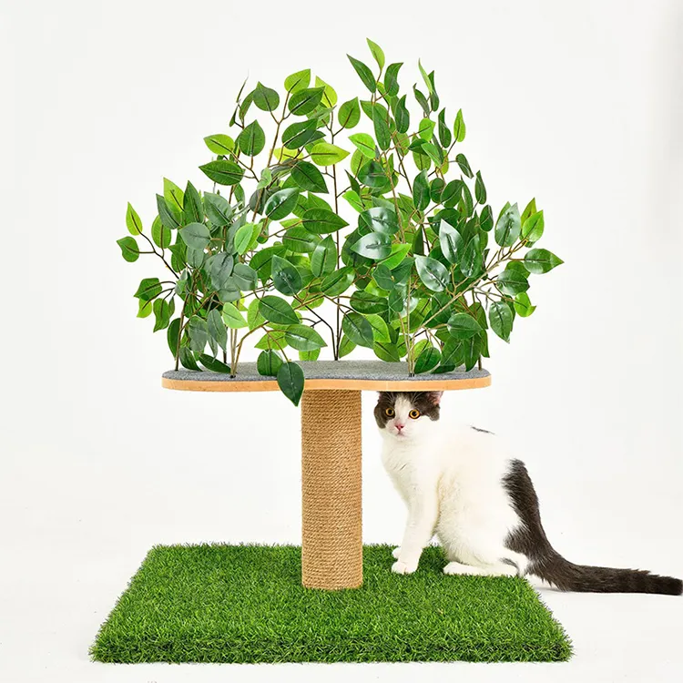 Artificial Tree Branch Manufacturer Design Oem Cat Sratcher Toys Furnitures Cute Cat Tree Luxury Cat Tree