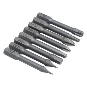 Embouts de tournevis pneumatiques Weeks 6 mm 1/4 pouce en acier CRV 45 mm, magnétiques, processus de sablage et de phosphatation - Product Image 5