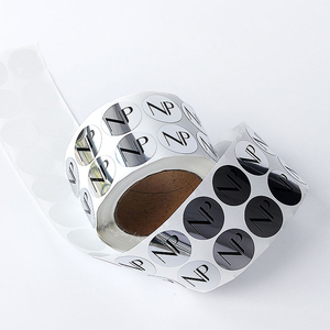 Stiker cermin PVC mewah dengan perak/emas Foil tebal merekat sendiri untuk kemasan kosmetik kelas atas - Product Image 2