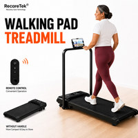 Caminadora para Hombres Altos, Plataforma para Caminar en Casa, Máquina de Ejercicio Aeróbico, Equipo de Gimnasio para Ejercicios Cardiovasculares en Interiores