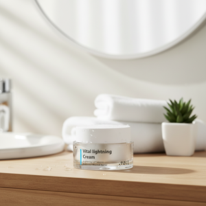 Crème éclaircissante anti-âge JNN-II Vital Lightning 30g, hydratante et raffermissante, pour tous types de peaux, sans parfum, personnalisation OEM/ODM - Product Image 3