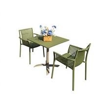 Ensemble table et chaises pliantes de luxe pour cour extérieure, protection solaire, pour camping, patio, mobilier d'extérieur