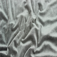 Tissu en peluche brossé, nouvelle étoffe velours pour confection de vêtements