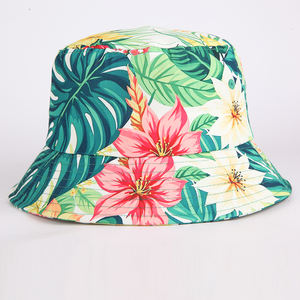 Chapeau Bob Personnalisé OEM 2026 – Meilleures Ventes – Imprimé Floral Personnalisé – Chapeau <span class=keywords><strong>de</strong></span> Pêcheur Réversible avec Logo Brodé - Product Image 3
