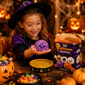 Halloween Pumpkin Squeeze Toy Series <b>Blind</b> Box Slow-Rise Stress Balls Color Box Pack - Product Image 4