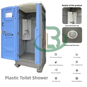 Cabine de douche mobile en HDPE à <span class=keywords><strong>prix</strong></span> abordable, réglable et portable pour l'extérieur - Product Image 3