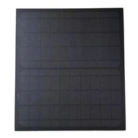 Paneles Solares Flexibles PET/ETFE de 10W 18V, Tamaño Pequeño, con Conector DC5521, Ligeros, para Iluminación Exterior, Personalizados