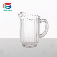 Mug à jus glacé très vendu, trois tailles, pot à eau en PC, pichet à lait, pichet à infusion de fruits en plastique, pichet à bière