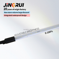 Tube LED T5 professionnel à intensité variable, haute efficacité, multicolore, pour élevages avicoles intérieurs, installation facile, étanche IP67, garantie 3 ans