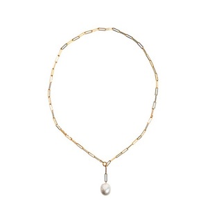 Collar de Perlas Barrocas Edison Súper Versátil Wenchi para Mujer, Cadena Vintage para Clavícula con Accesorio de Barra Arrugada - Product Image 4