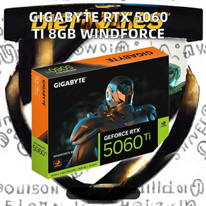 Tarjeta de Video <span class=keywords><strong>GIGABYTE</strong></span> GeForce RTX 5060 Ti WINDFORCE 8G, 8GB GDDR7, PCI Express 2.0 X16, Memoria DDR de <span class=keywords><strong>320</strong></span> bits, Frecuencia de núcleo de 1710MHz, 2NS, Nueva - Product Image 2