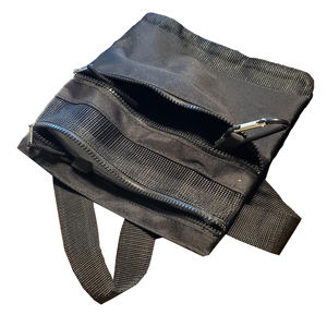 Bolsa de Detección de Metales de Alta Calidad, Negra, de Oxford 600D, Impermeable, con Malla, Riñonera, Perfecta para Detectar Metales en la Playa - Product Image 6