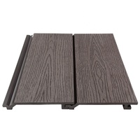 Panneaux de revêtement TF-04W en bois extérieurs de mur extérieur de panneaux de revêtement de WPC avec la pierre pour la décoration à la maison