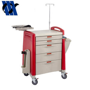 Bdt8152 Youngcoln Medische Verpleegwagen Wagen Ziekenhuis Noodanesthesie <span class=keywords><strong>Trolley</strong></span> <span class=keywords><strong>Icu</strong></span> Mobiele Medische Abs Noodtrolley - Product Image 4