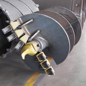 Tarière de sol droite directe usine, modèle 300mm-2500mm, en acier Q355B, pour dents de foreuse rotative - Product Image 5