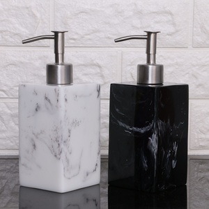4pcs Luxury Polyresin Hotel Bathroom Accessories <strong>Soap</strong> Dispenser <strong>Set</strong> - Product Image 5