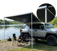 Auvent rétractable 10x10, tente pop-up instantanée, gazebo extérieur, système de verrouillage central, imperméable, vente en gros