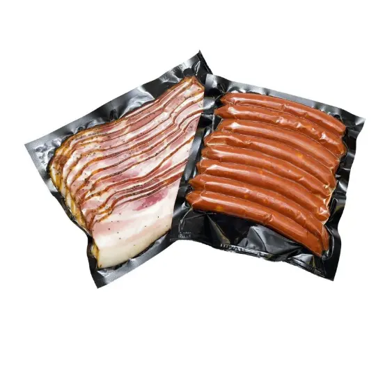 Nylon Vacuum Food Bag Sausage Ham Clear Pumping Compression Sealing Fresh-Keeping Packaging Bag