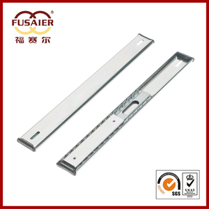 Personalizado do oem 35mm única extensão 2 dobras com deslizamento interno curto gaveta telescópica deslize especial - Product Image 3