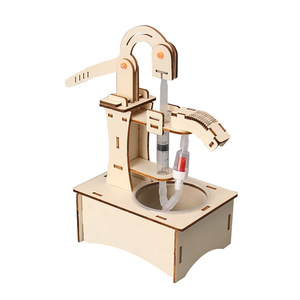 Hand Pressure Pump Manual Pressure Water Well Scientific Experimental Toy Children's Handmade Material Bag <strong>Set</strong> - Product Image 1