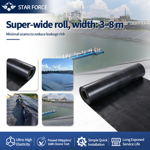 แผ่นรอง EPDM ปลอดสารพิษ ไม่มีสารเติมแต่งที่เป็นอันตราย ได้มาตรฐานการเพาะเลี้ยงสัตว์น้ำ เหมาะสำหรับบ่อเลี้ยง<span class=keywords><strong>ปลา</strong></span>และบ่อจัดสวน - Product Image 5