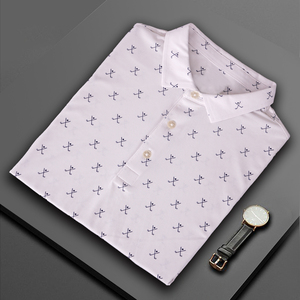 Jersey de golf Atlético personalizable para Polo Diseño ajustado de secado rápido con logotipo bordado de LICRA de poliéster impreso - Product Image 2