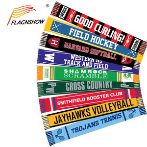 Bufanda Deportiva Personalizada para Fanáticos del Fútbol, Ecológica, 100% Acrílica, para Todos los Países, para el Otoño, para Partidos de Fútbol - Product Image 1